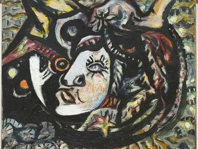 Mask,&nbsp;Jackson Pollock, 1941