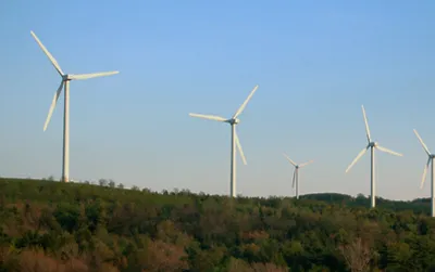 Wind turbines in Pennsylvania