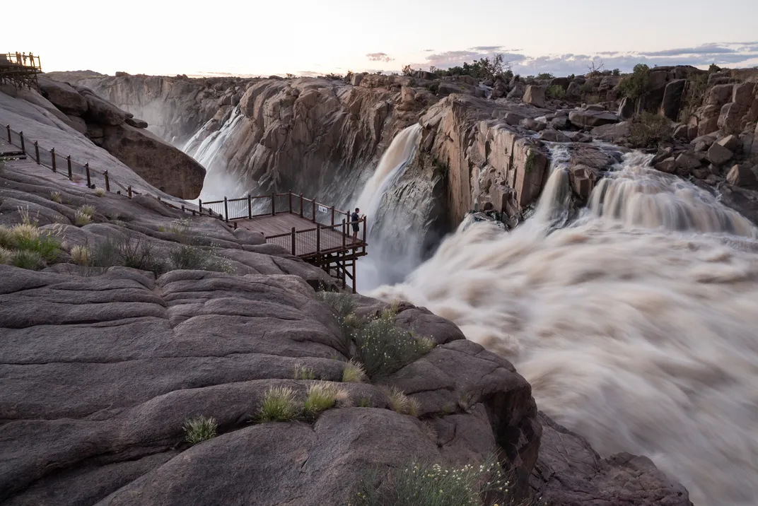 The Augrabies Falls on the Orange River