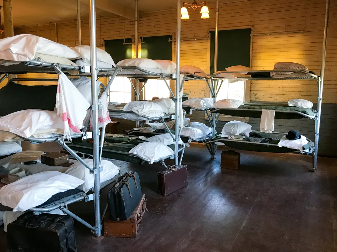 dormitories at Angel Island Immigration Station