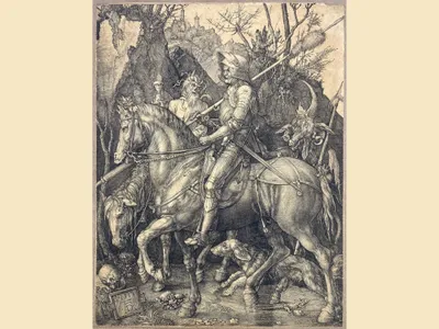 Knight, Death and the Devil,&nbsp;Albrecht D&uuml;rer,&nbsp;1513