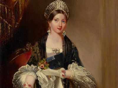 Queen Victoria at the Drury Lane Theatre, Edmund Thomas Parris, 1837