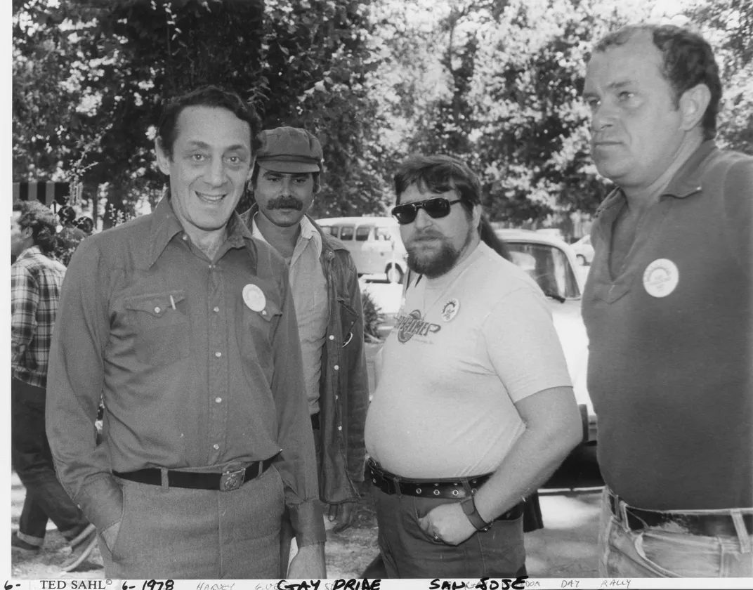 Harvey Milk at Gay Pride San Jose