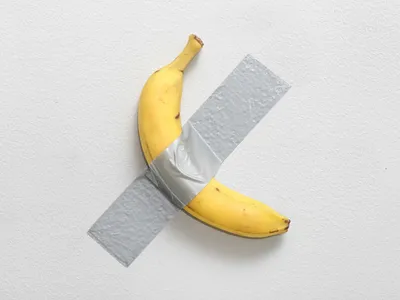 Titled Comedian, the banana sculpture has sparked heated debates about the value of art.