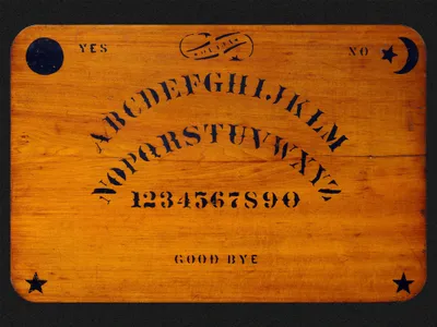 As the story goes, the makers of the first talking board asked the board what they should call it; the name &ldquo;Ouija&rdquo; came through.