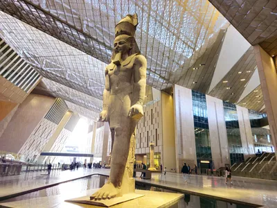 Ramses II and the GEM Atrium