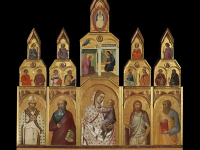 Tarlati Altarpiece, Pietro Lorenzetti, circa 1320